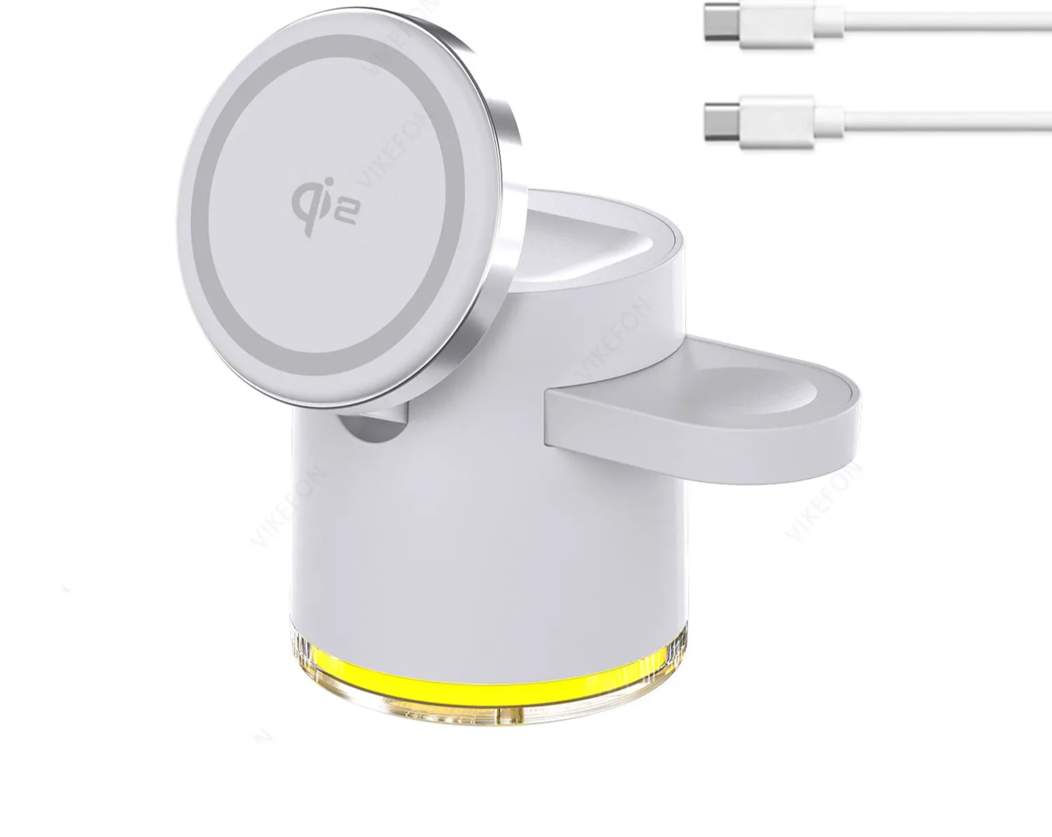 Faltbare 4-in-1 Qi2 Ladestation für iPhone & Watch