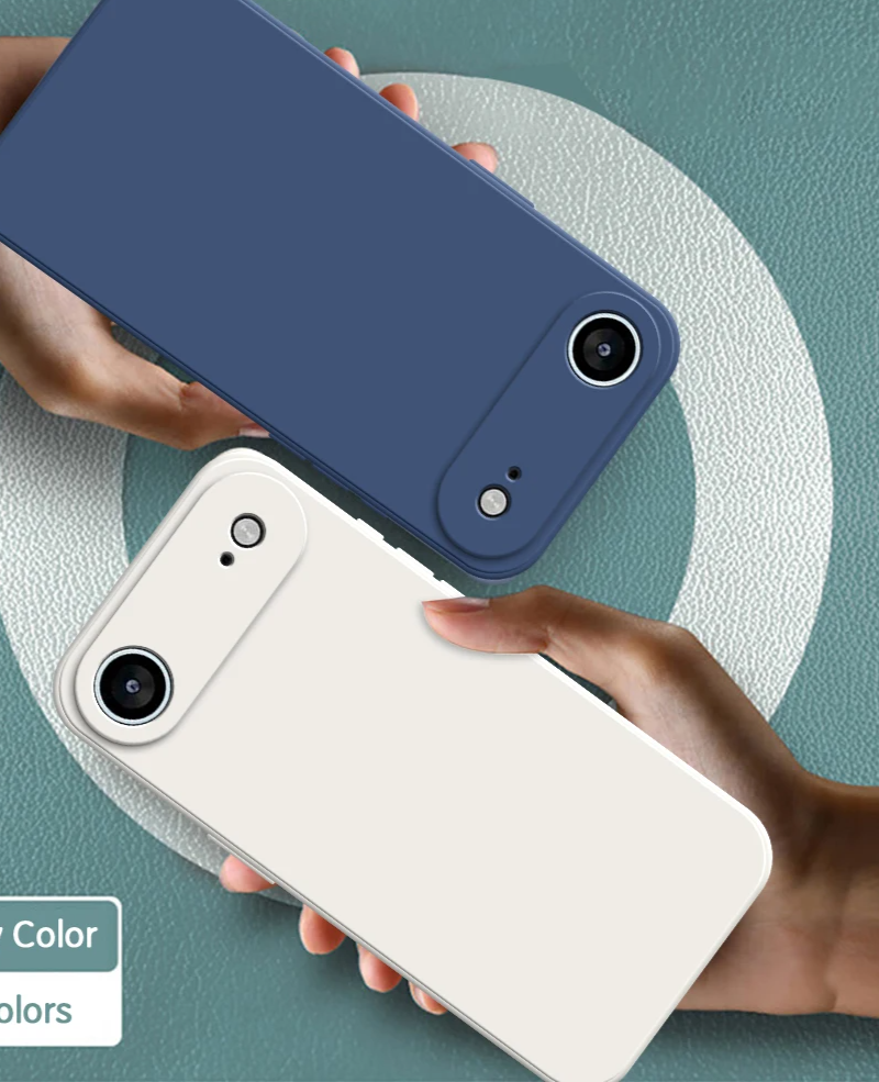 Weiche Silikonhülle für iPhone 17 Pro Max Air