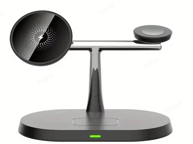 3-in-1 Magnet Ladegerät für iPhone & Galaxy Uhr