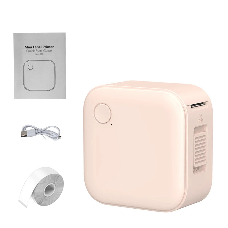 HZTZ Mini Bluetooth Label Printer Portable Smart