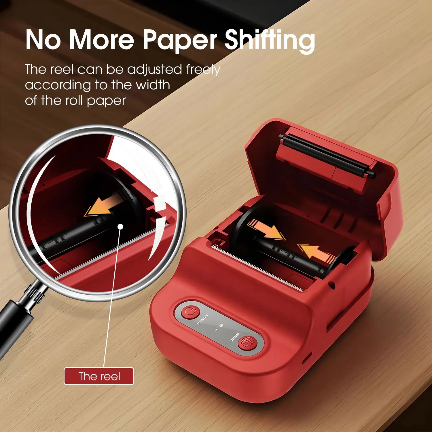Portable Thermal Label Printer Bluetooth Mini