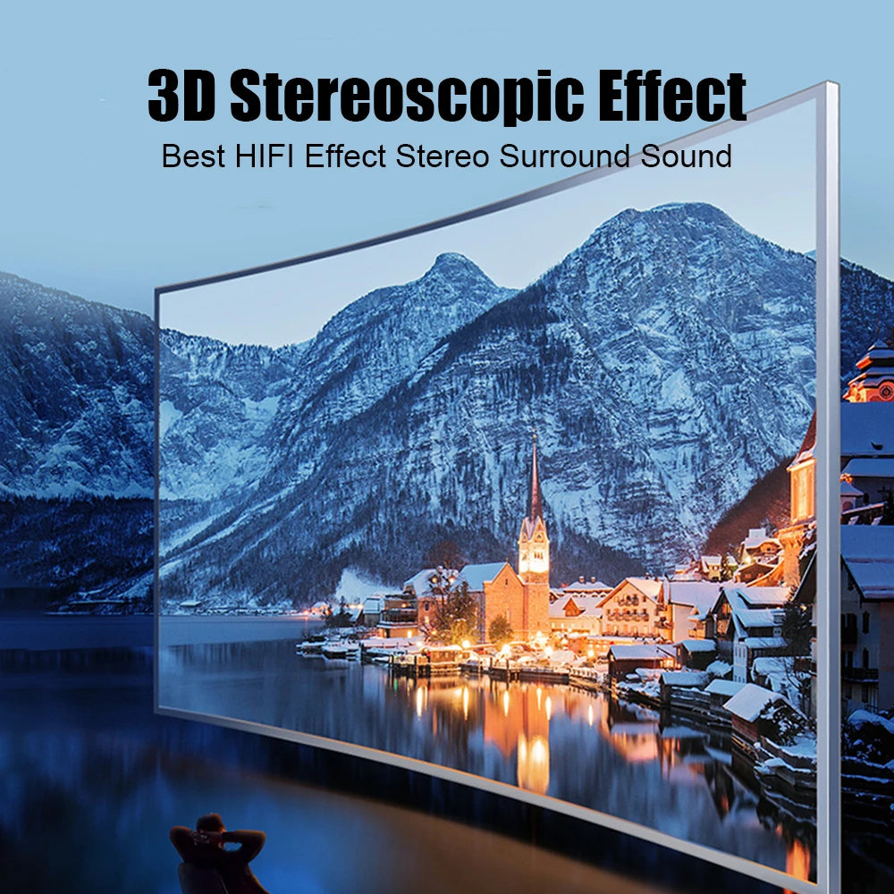 Flexibles HDMI 2.1 Kabel 8K 60Hz 48Gbps für TV