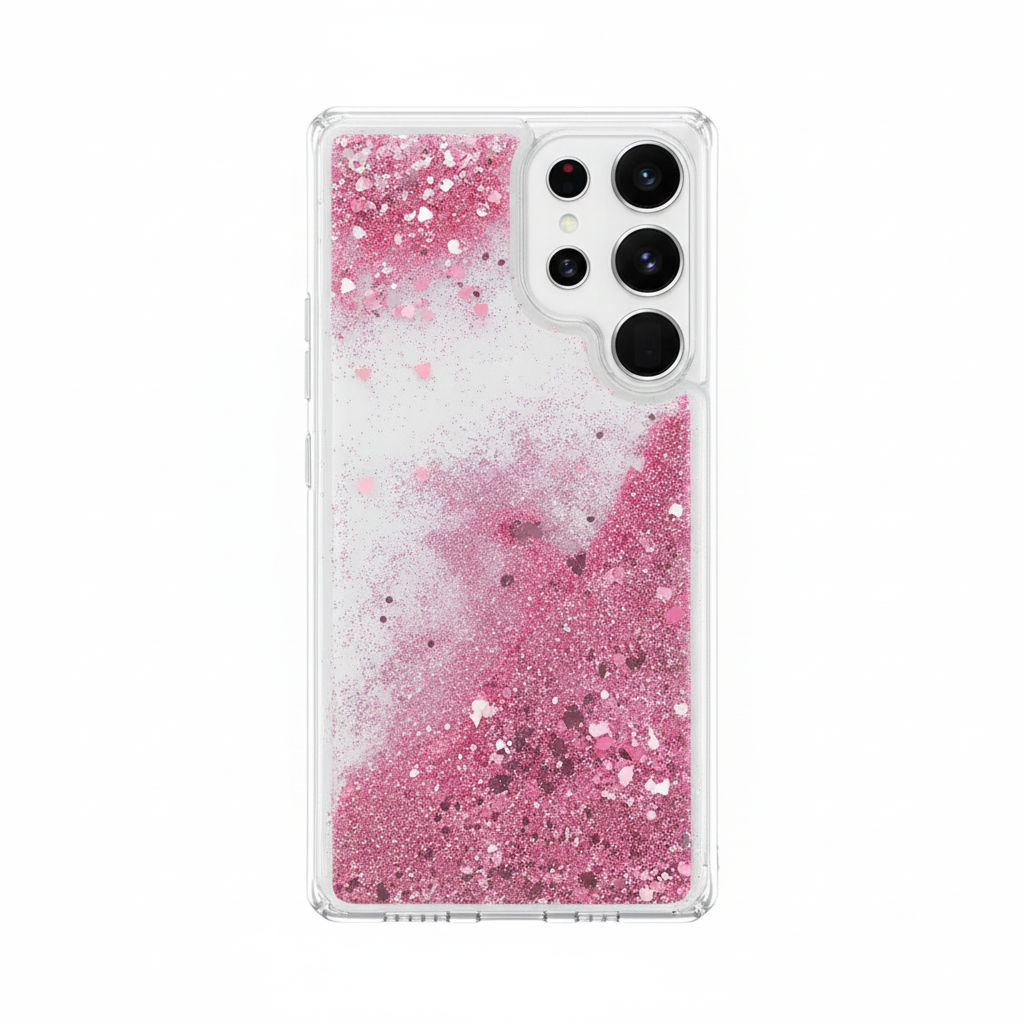 Bling Glitzer Noctilucent Hülle für Samsung S25