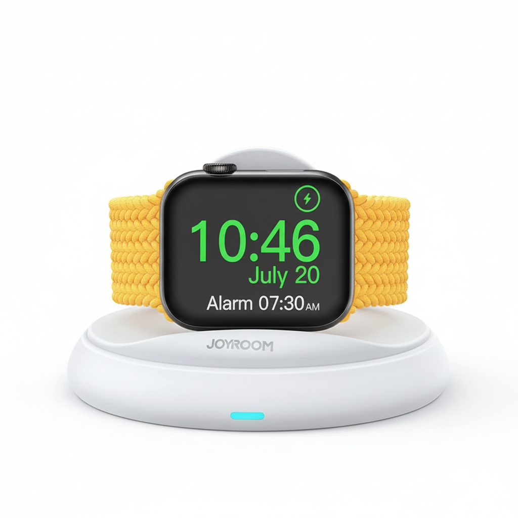 Portable magnetic charging pad for Apple Watch
