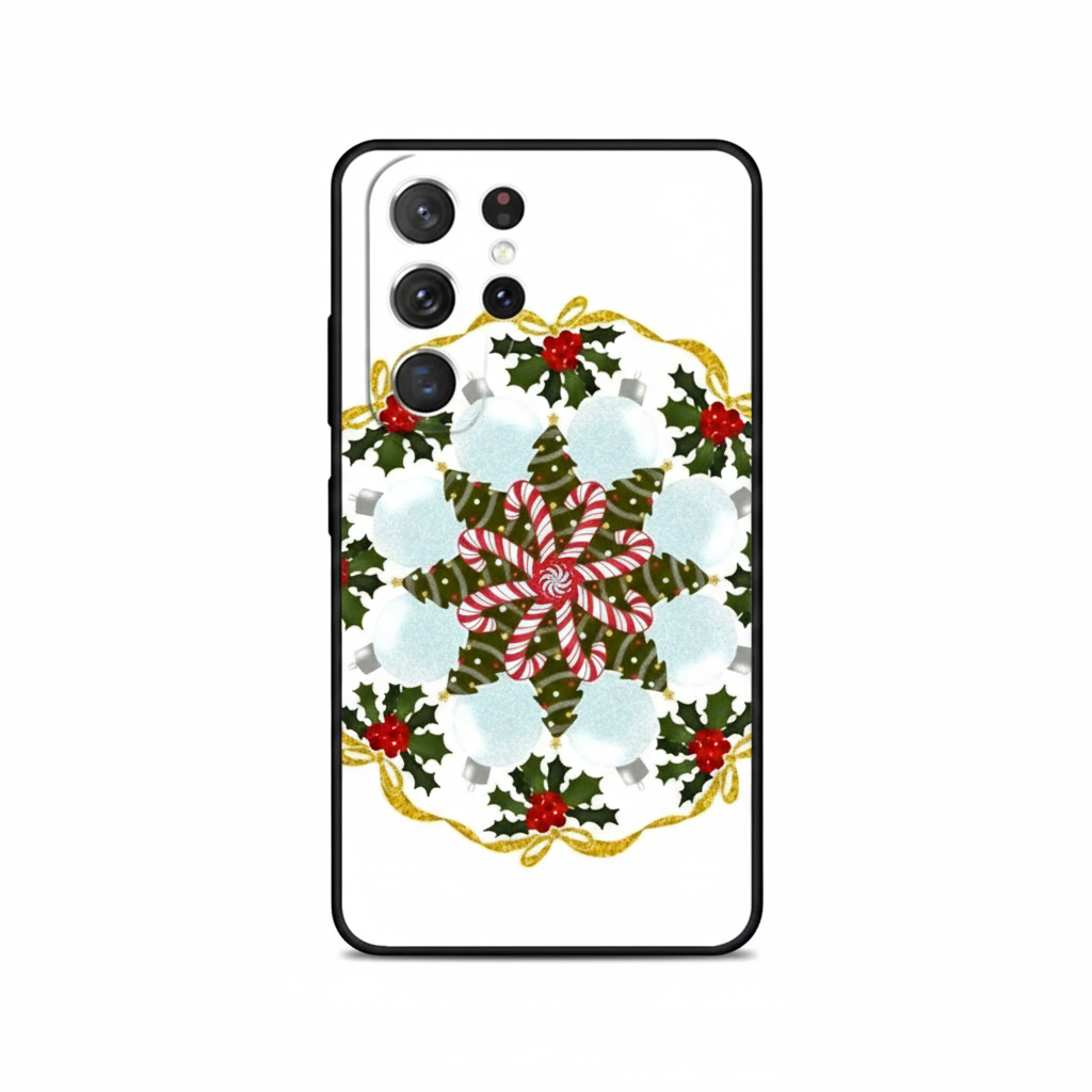 Weihnachts-Cartoon Hülle Samsung S25 Ultra