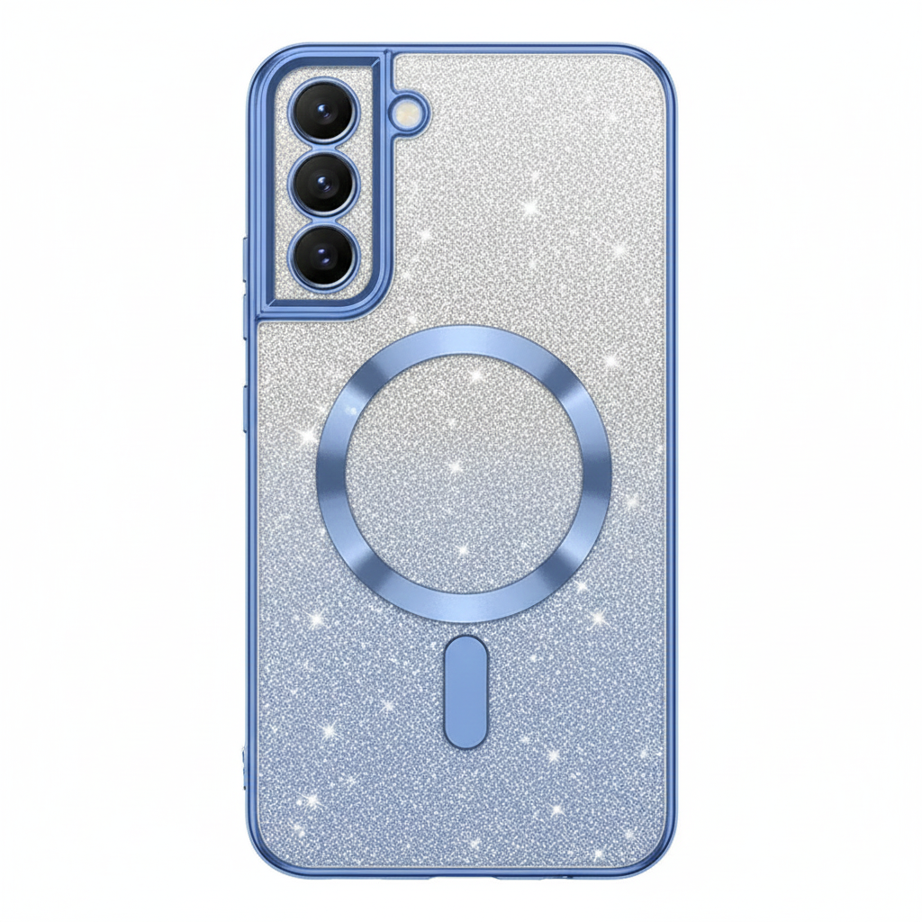 Glitzernde MagSafe Hülle für Samsung Galaxy