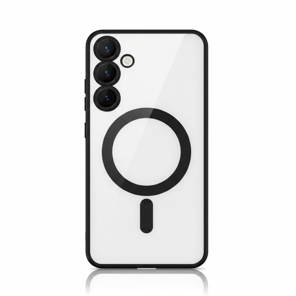 Plating Clear Wireless Hülle für Samsung Galaxy S25