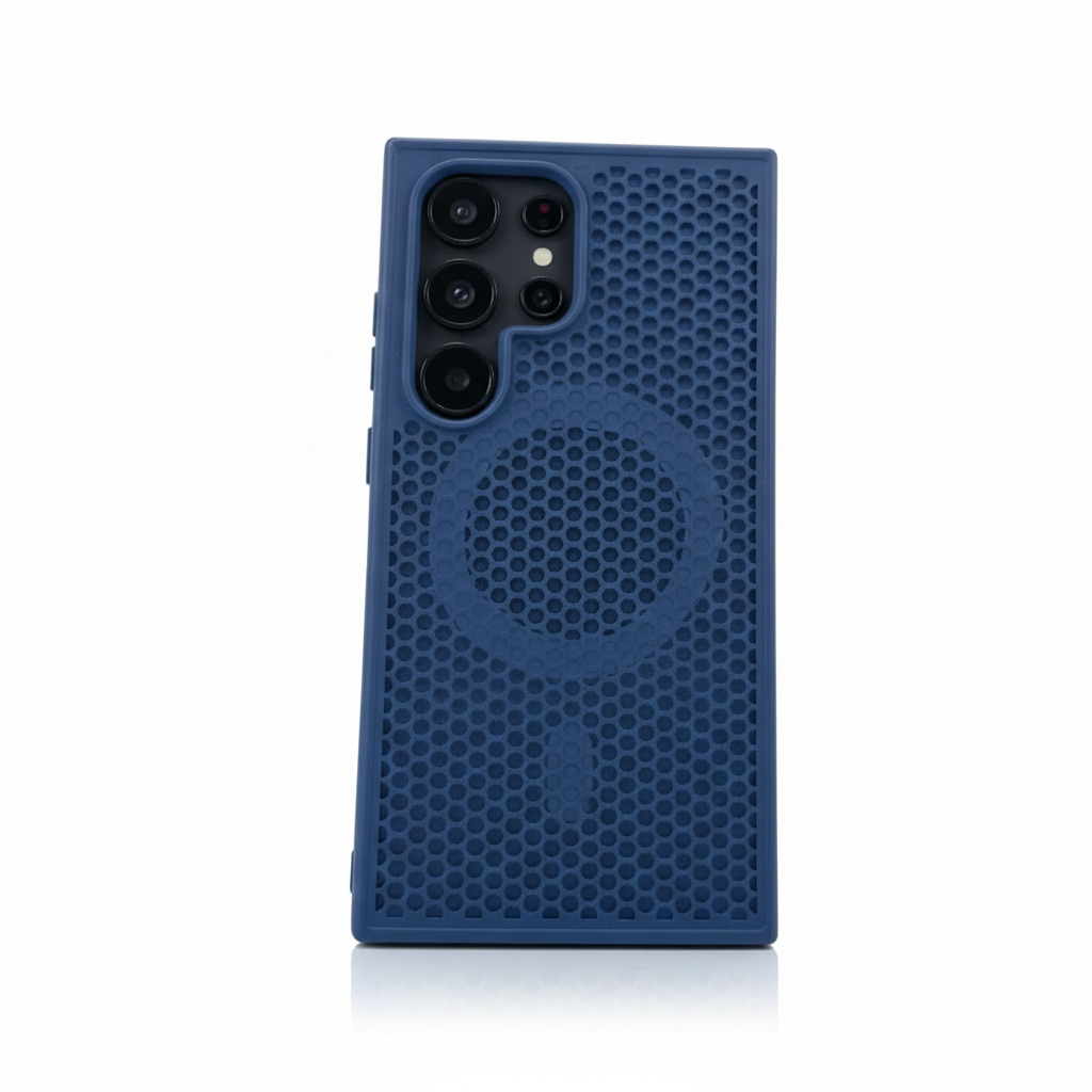 Luxus Hülle mit Wärmeschutz für Galaxy S25