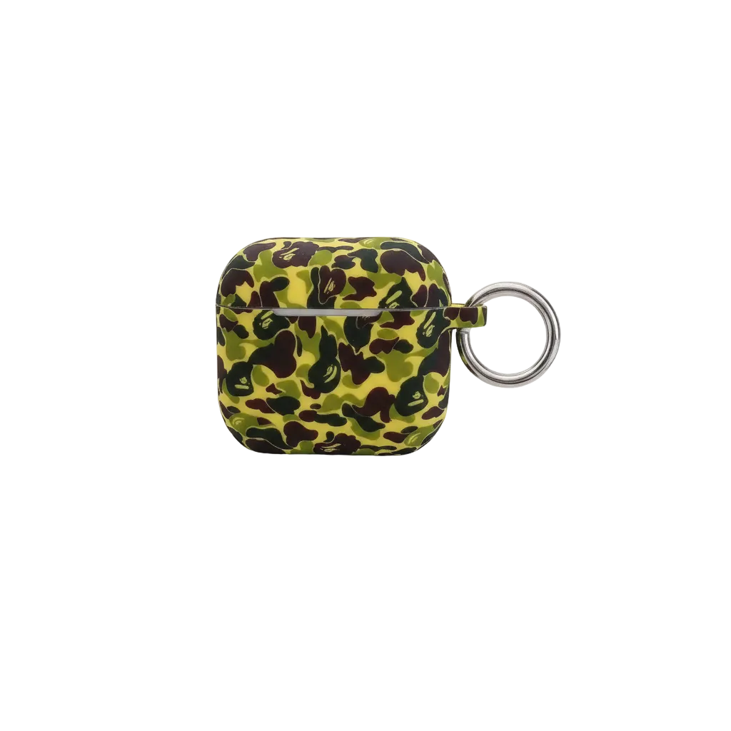 Camo Silikonhülle für AirPods 4 mit Schlüsselband