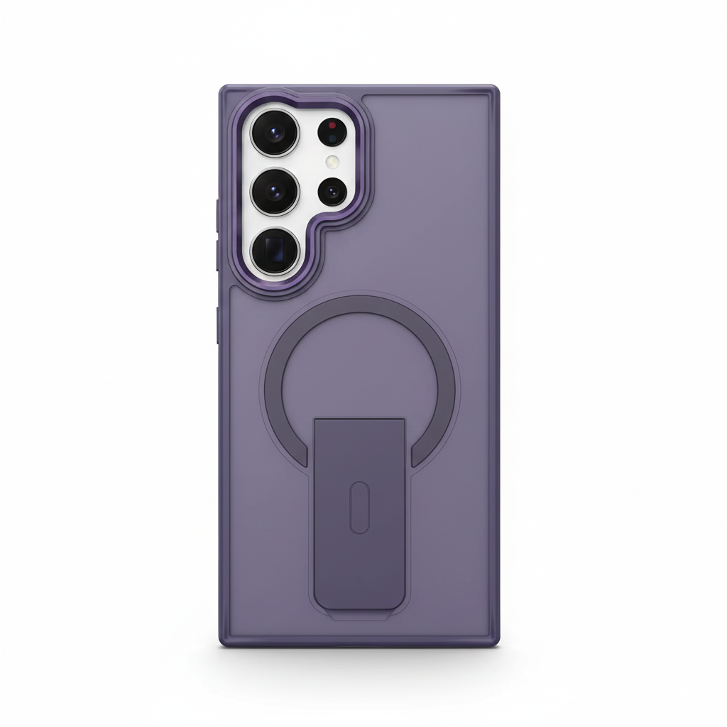 Luxury magnetic case with charging function for Galaxy S25/S24