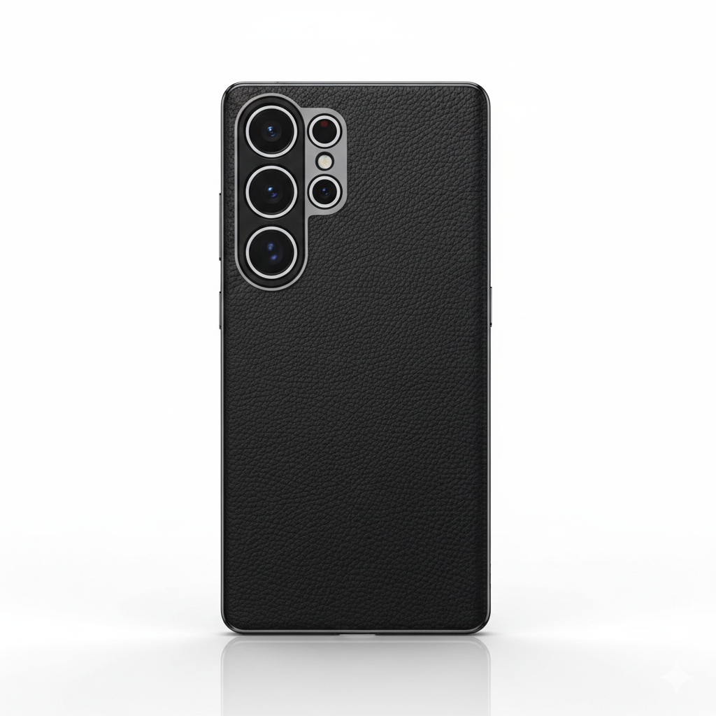 Luxuriöse Lederhülle für Samsung S25 Ultra Plus