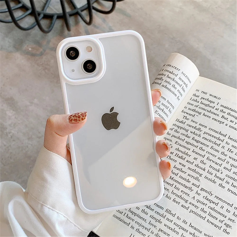 Coque antichoc en silicone Candy pour iPhone