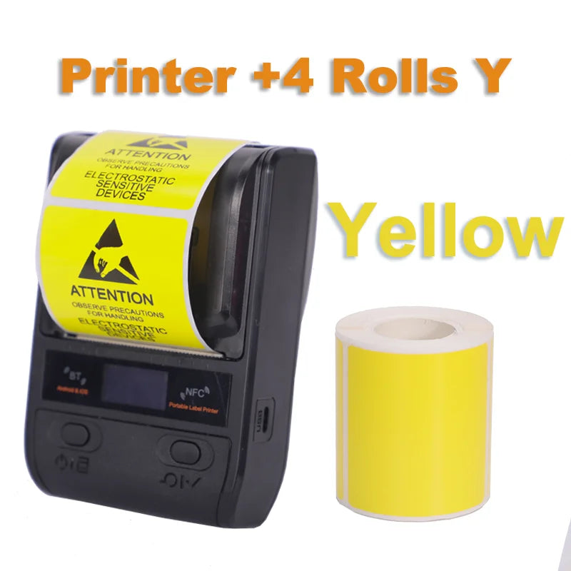 Detonger DP23S Bluetooth Barcode QR Code Etikettendrucker