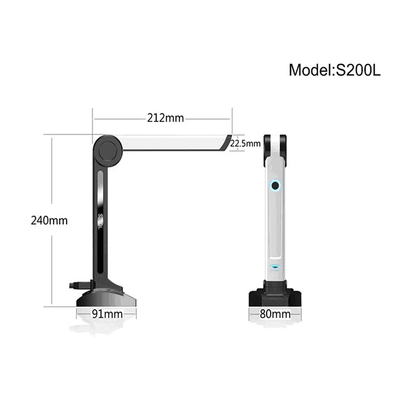 Tragbarer Hochgeschwindigkeits-Dokumentenscanner S200L