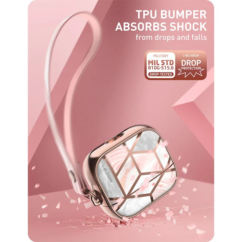 Stilvolle Marmor Schutzhülle für AirPods 3