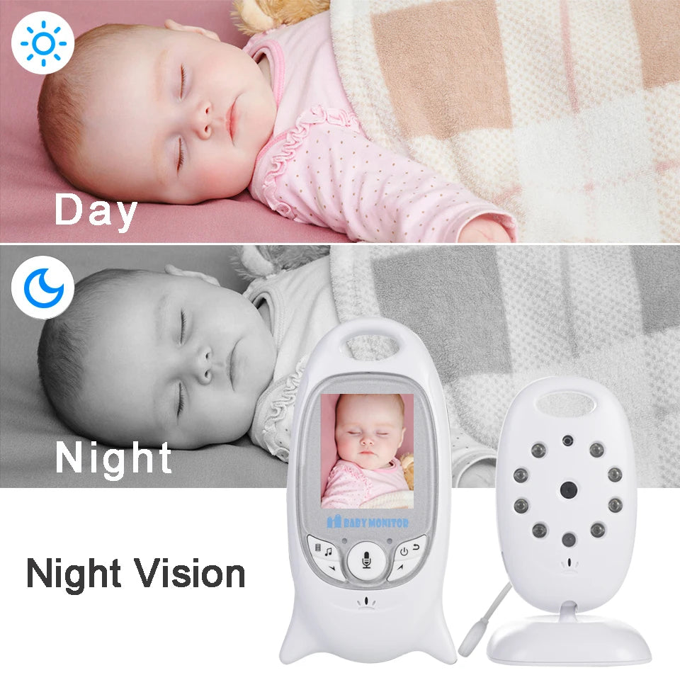 2 Zoll Baby Monitor mit Video Nachtsicht und Lullabies