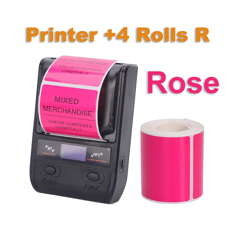 Detonger DP23S Bluetooth Barcode QR Code Etikettendrucker