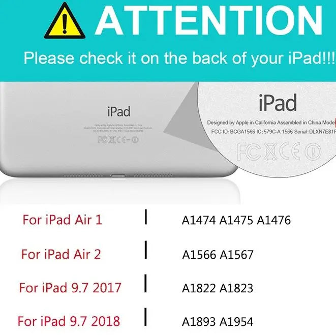 Slim case for iPad 9.7" 2017/2018