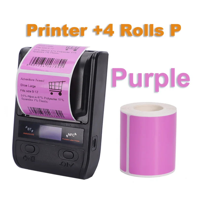 Detonger DP23S Bluetooth Barcode QR Code Etikettendrucker