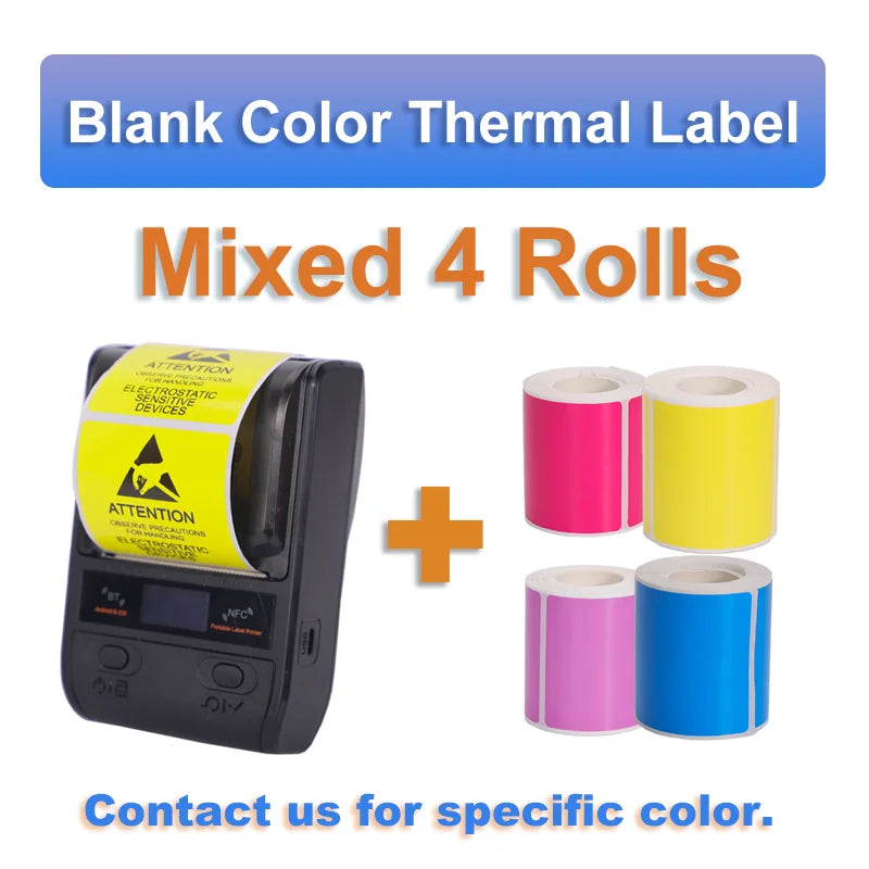 Detonger DP23S Bluetooth Barcode QR Code Etikettendrucker