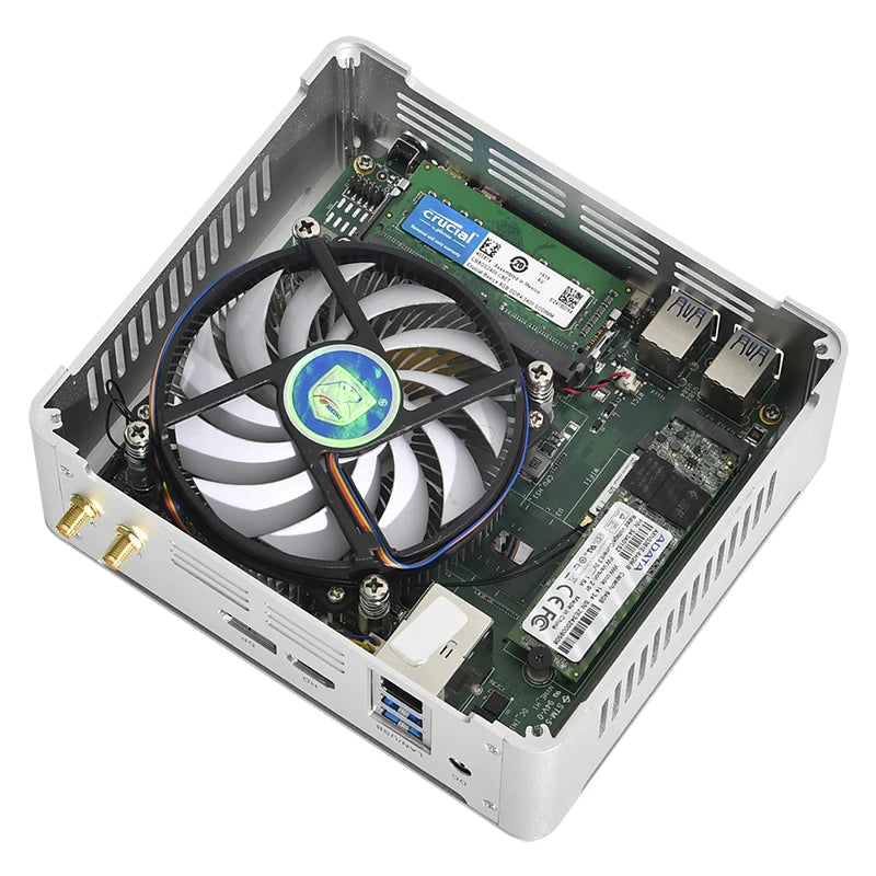 Kompakter i9 Mini-PC mit Triple 4K und RJ45