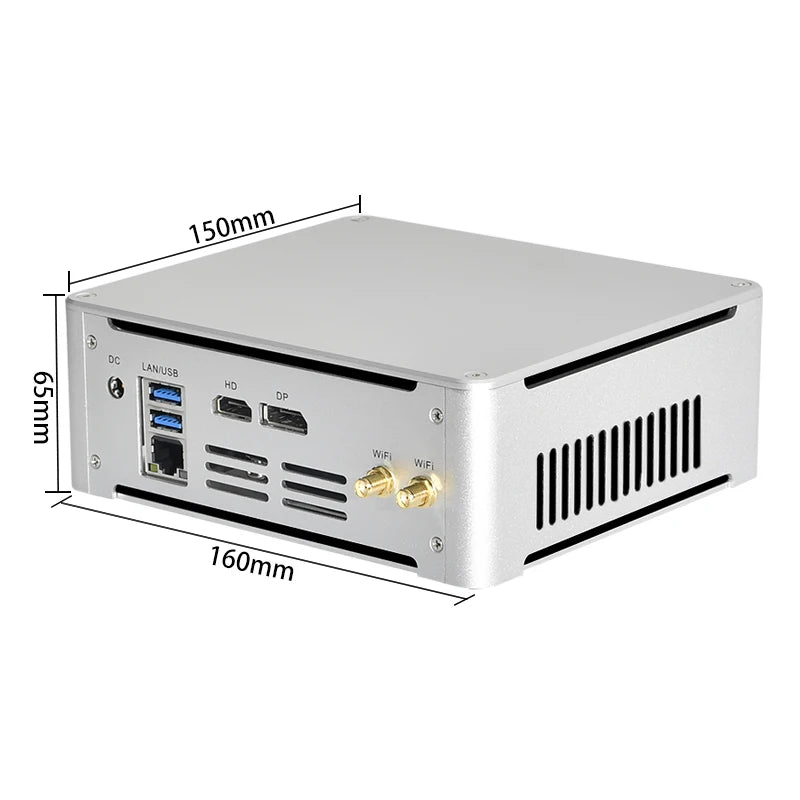 Kompakter i9 Mini-PC mit Triple 4K und RJ45