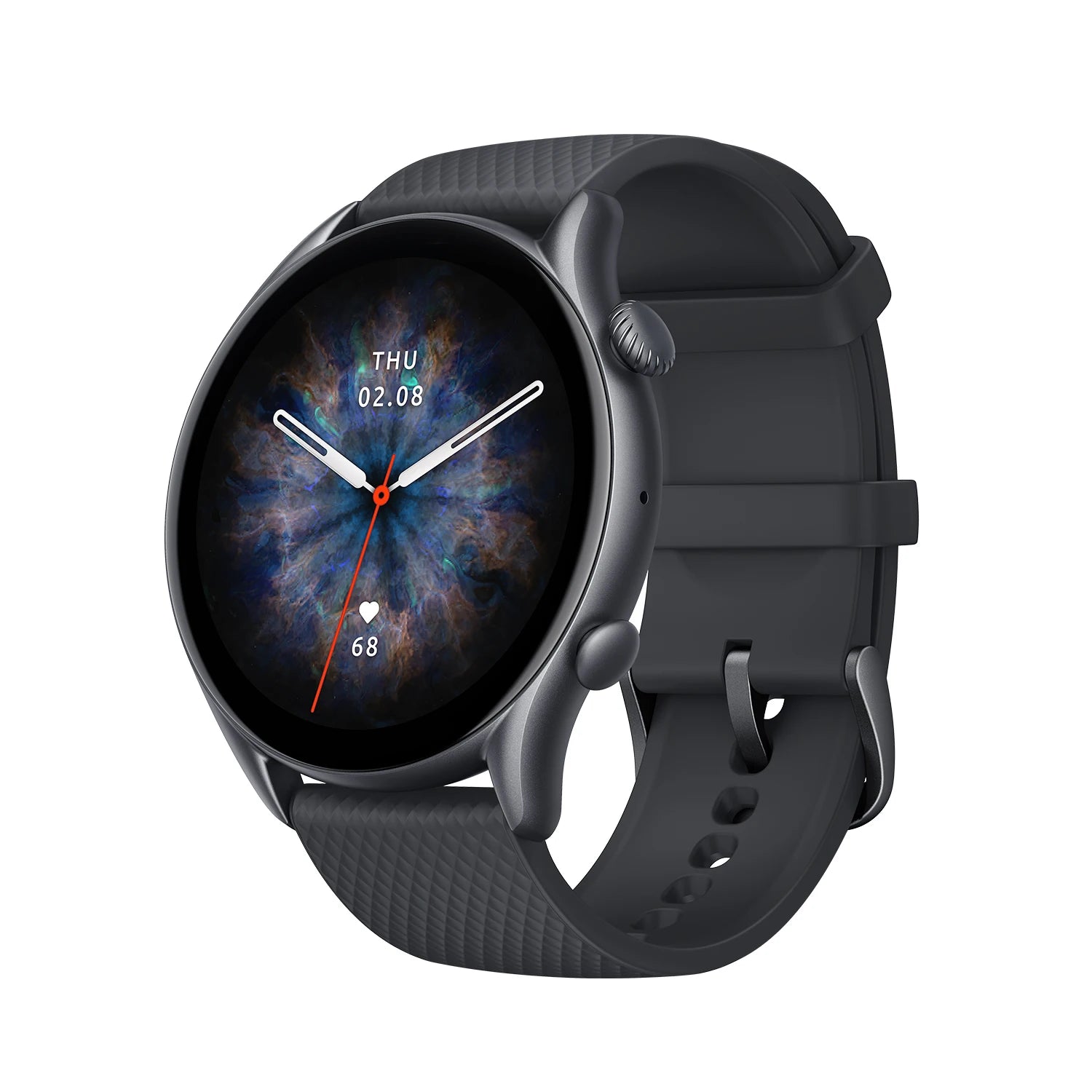 46mm Smartwatch mit 150 Sportmodi und 12 Tage Akku
