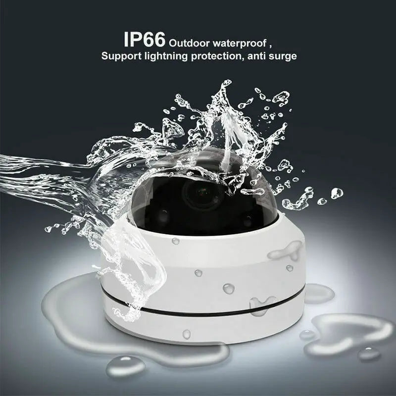 5MP PTZ IP Domekamera mit PoE & 5X Zoom Outdoor