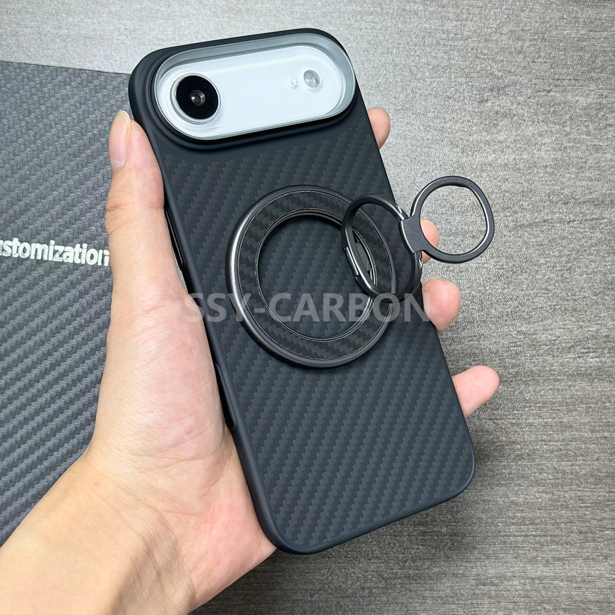 Echte Kohlefaser Hülle für iPhone 17 Serie