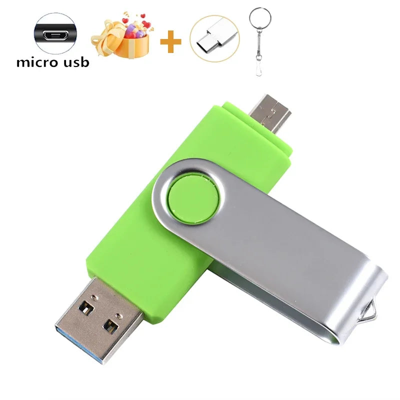 2-in-1 USB-Flash-Laufwerk 128 GB