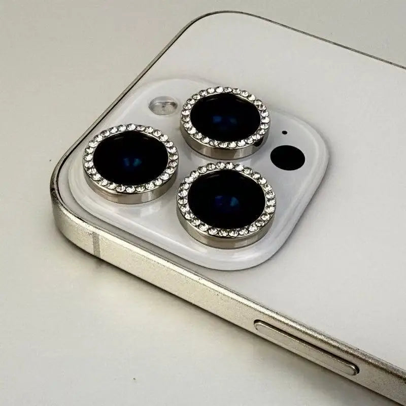 Diamond camera lens protector for iPhone 17 series
