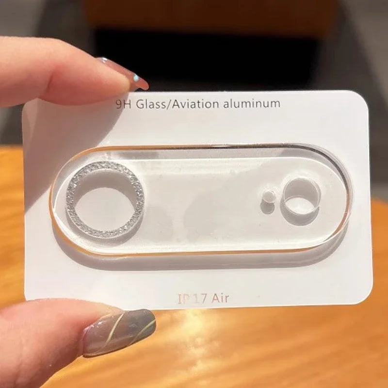 Glitzer Kamera-Objektivschutz für iPhone 17 Serie