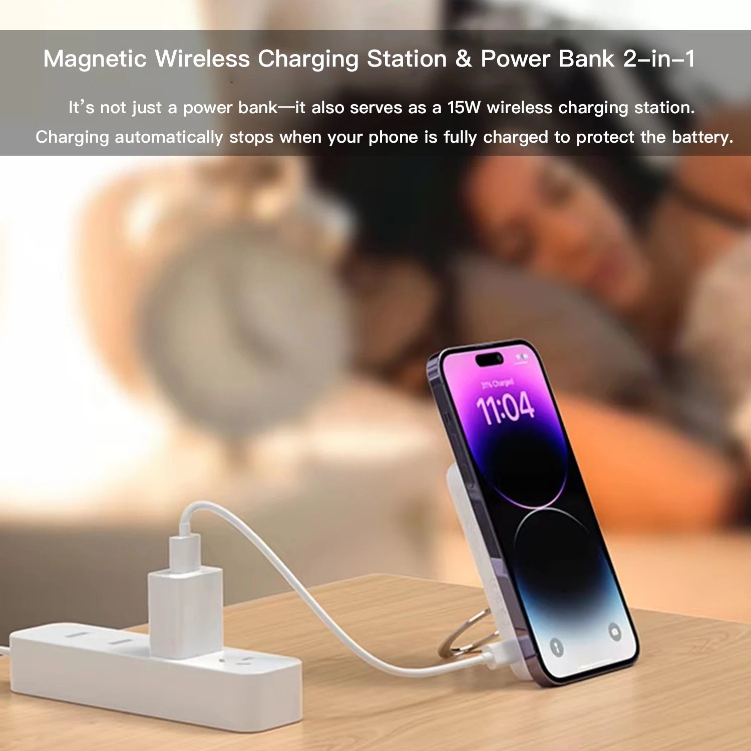 10000mAh Magnetische MagSafe Powerbank