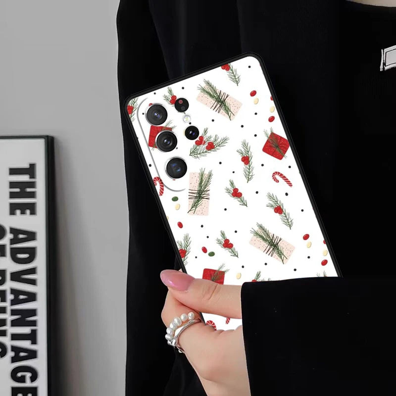 Weihnachts-Cartoon Hülle Samsung S25 Ultra