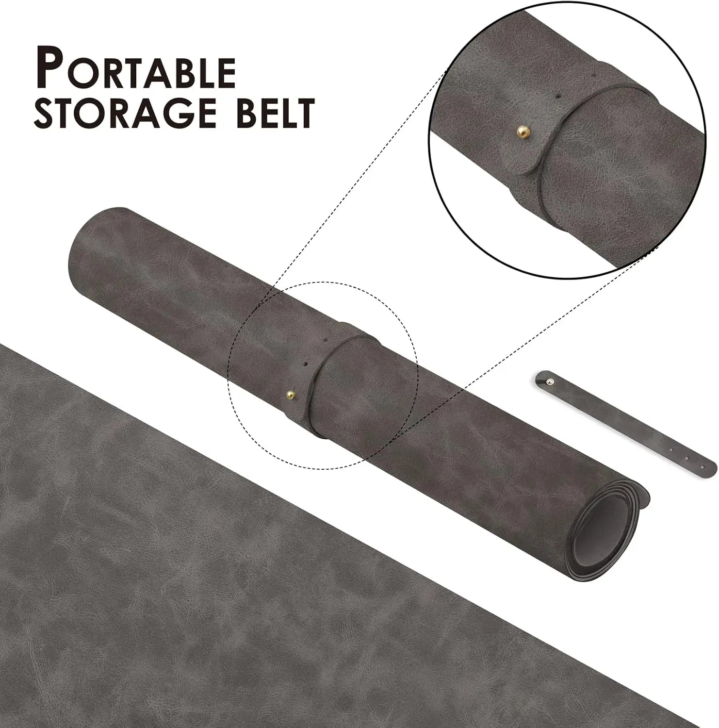 YSAGI Leder Schreibtischmatte PU