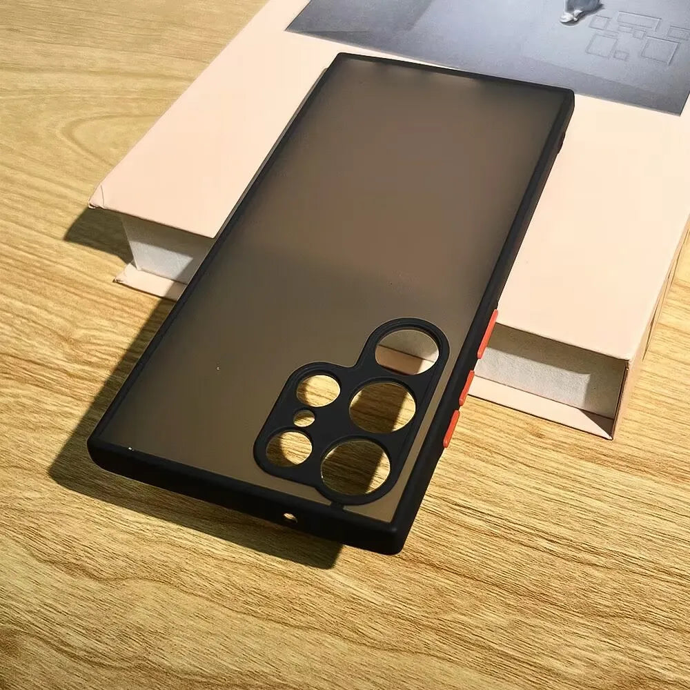 Stoßfeste Matte Hülle für Samsung Galaxy S25