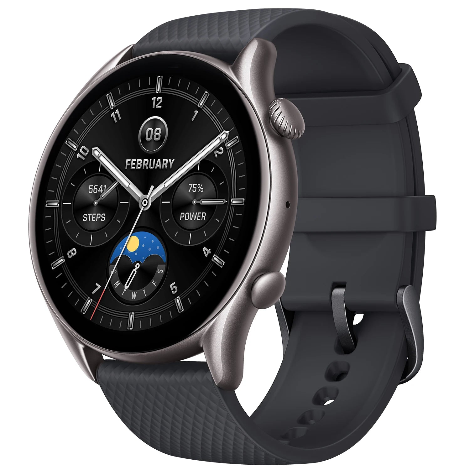 Elegante 46mm Smartwatch mit 150 Sportmodi