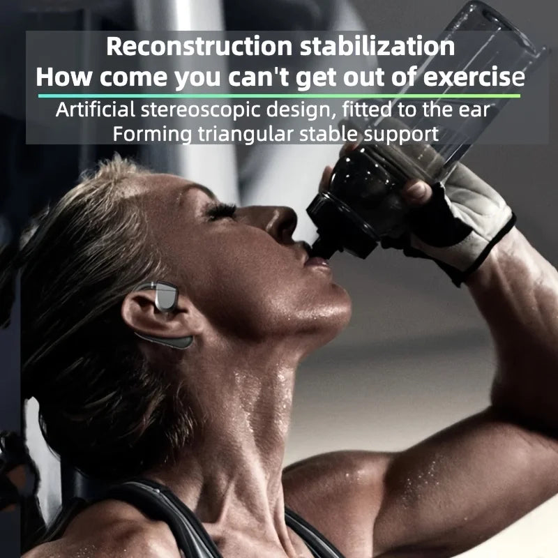 Kabelloses Open-Ear-Headset mit Mikrofon