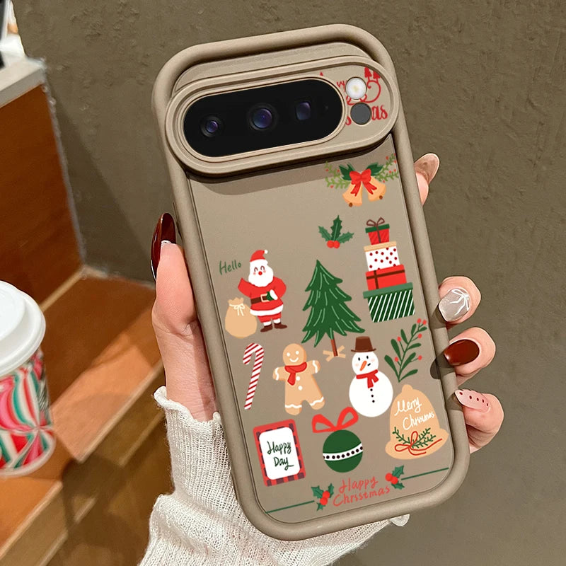 Merry Christmas TPU phone case for Google Pixel