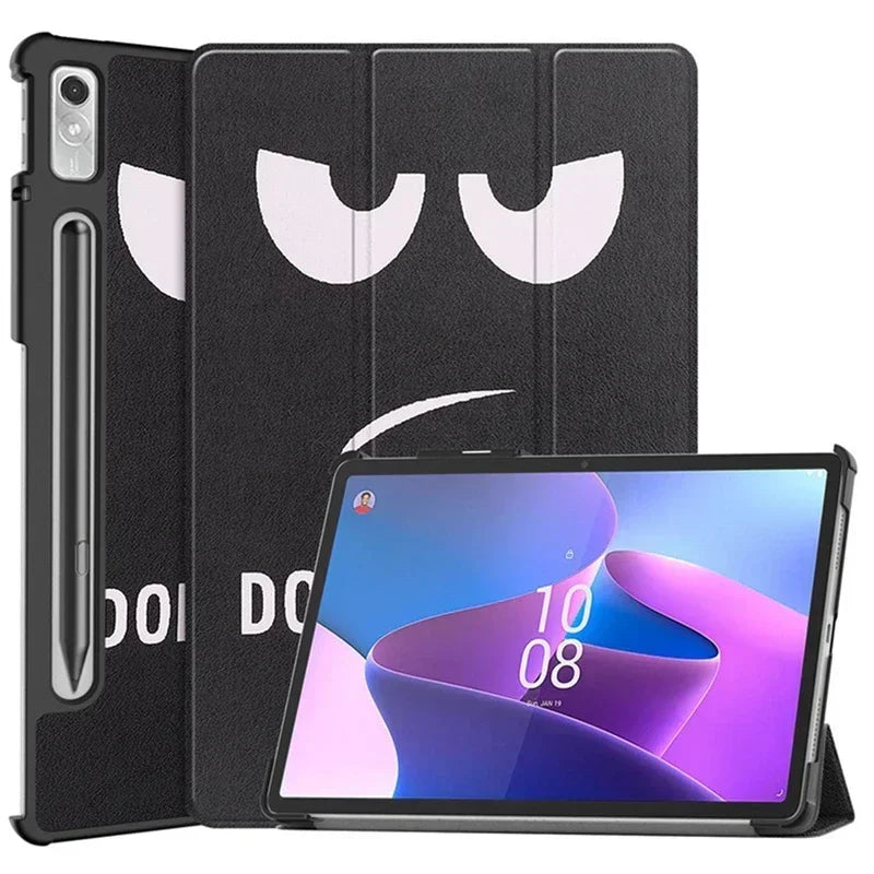 Für Lenovo Xiaoxin Pad Pro 12,7 zoll 2023 TB-370FU Tri-Folding Stand Smart Tablet Fall Für Lenovo Tab P12 Fall 12 7 Abdeckung funda