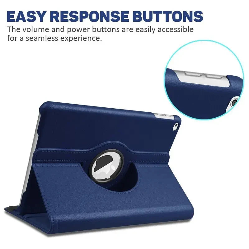 Étui rotatif pour iPad avec fonction support