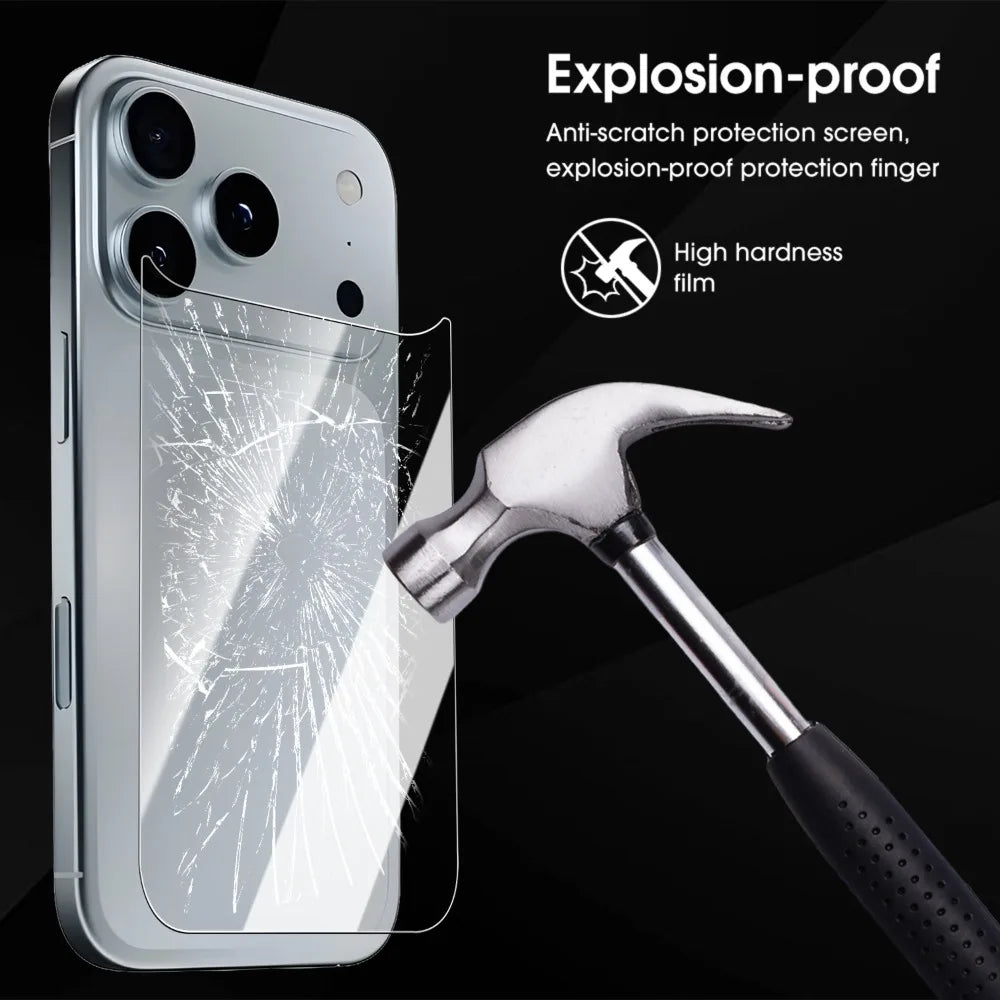 4-in-1 back and camera protector for iPhone 17 Pro Max