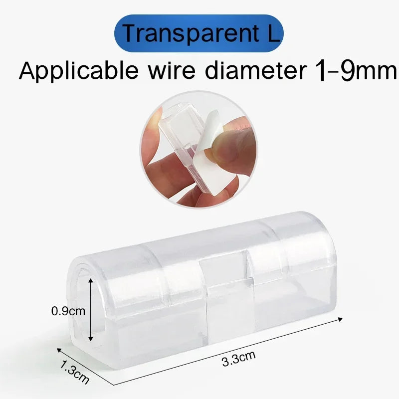 Selbstklebender Kabelclip 16/20 Stück