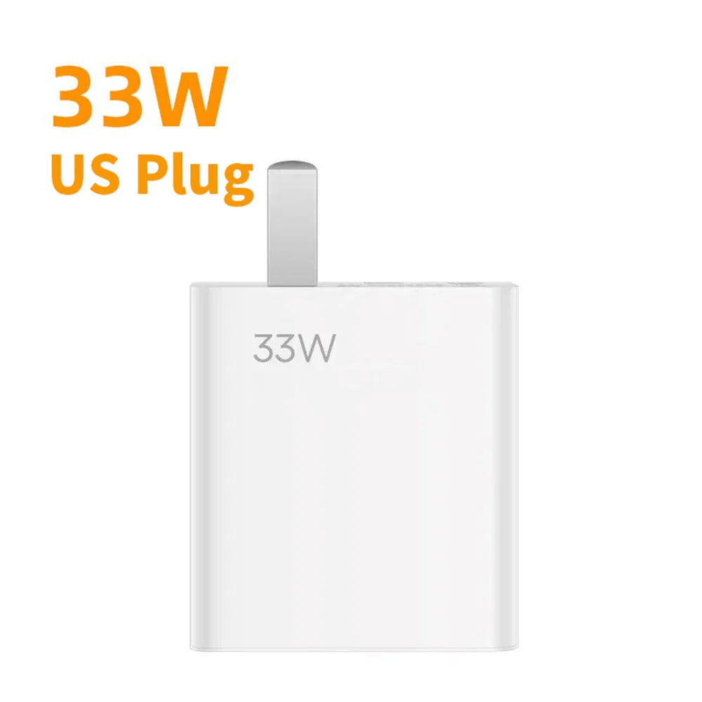 33W USB Schnellladegerät EU/US Stecker
