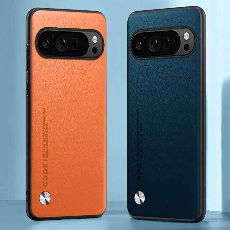 Luxuriöse Lederhülle für Google Pixel