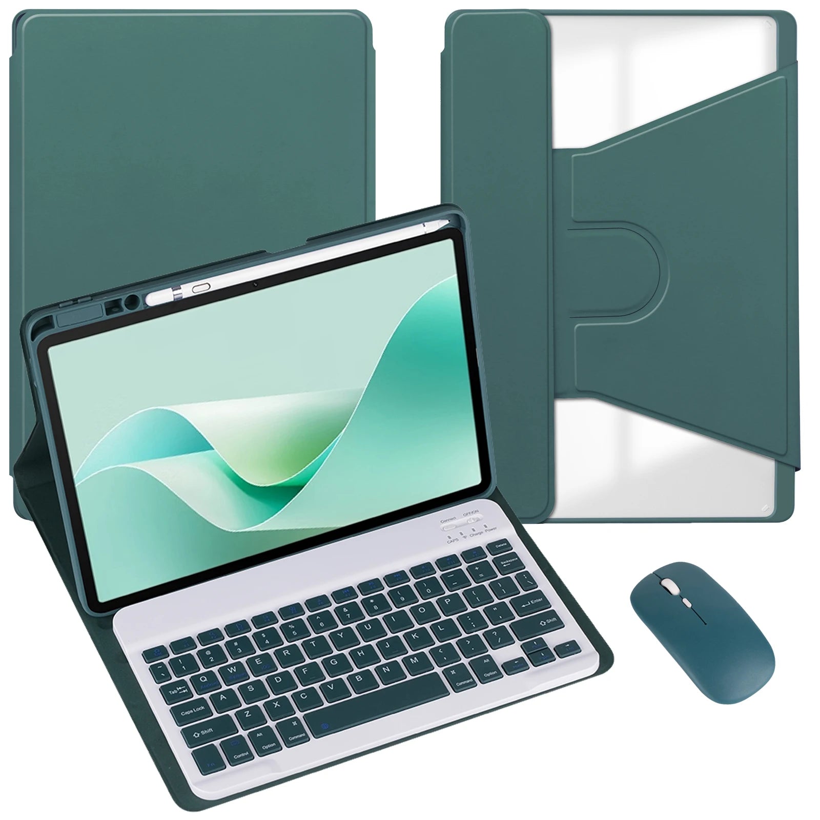 360° Drehbare Hülle mit Tastatur iPad Air Pro