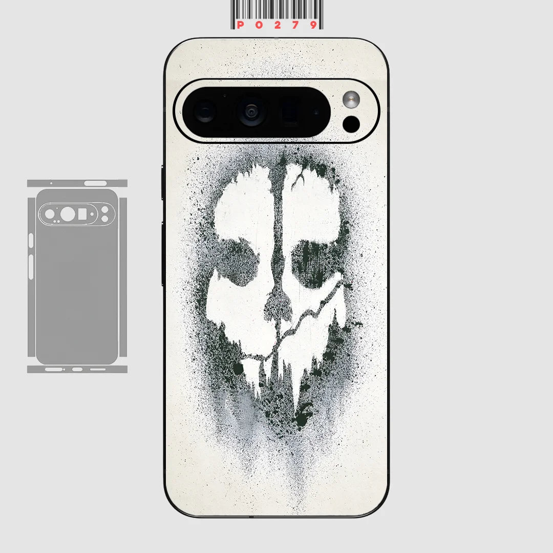 Kohlefaser Hautfolie für Pixel 9–7 Pro