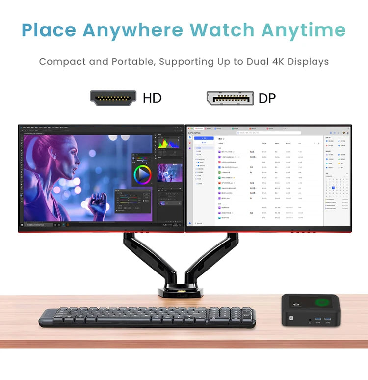 Neuer Ryzen 3 2500U Mini-PC 8GB RAM 256GB SSD