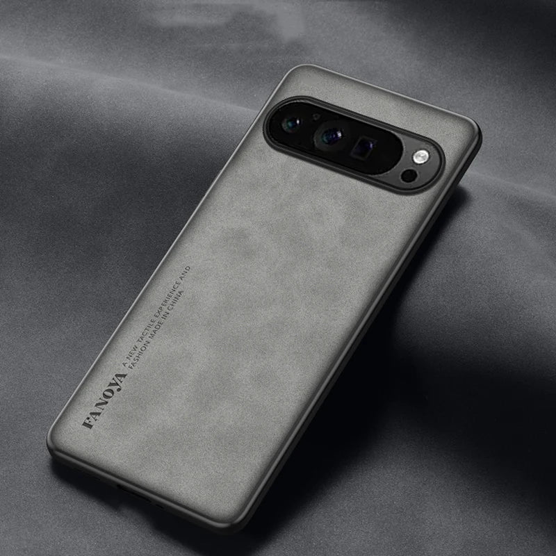 Stoßfeste PU-Lederhülle für Pixel