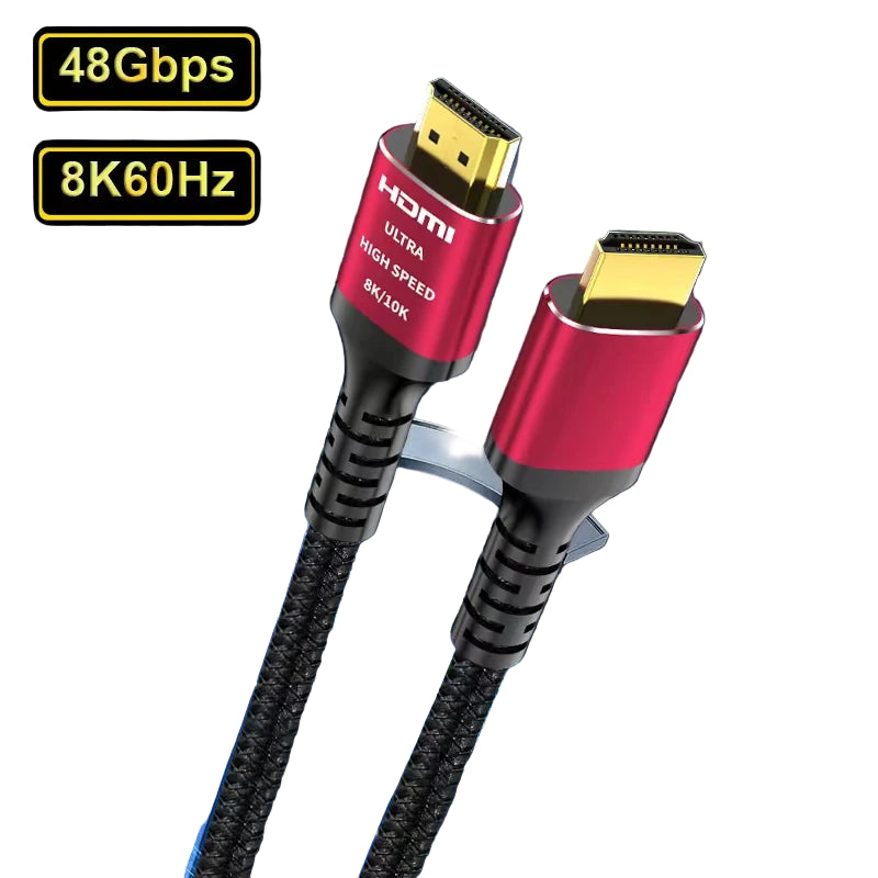 Langes HDMI 2.1 Kabel 8K60Hz 4K120Hz Ultra Speed